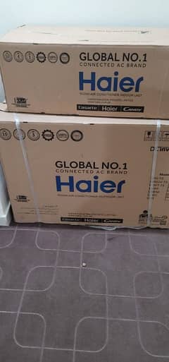 Haier Split AC HSU-18HFCA(W) Brand New Sealed Box | Urgent Sale
