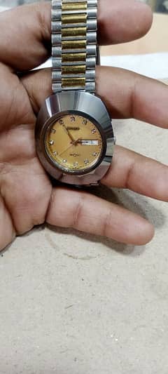 Rado original Silver gold