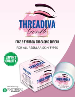 THREADIVA Gentle – Threading Thread for Sensitive Skin