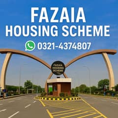10 Marla Residential Plots for Sale Fazaia Housing Scheme Phase 1 J, B, G Blocks