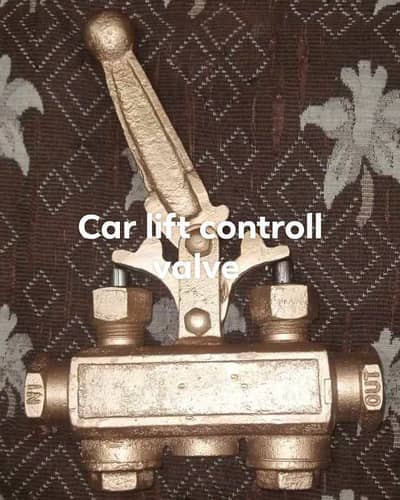 car wash lift control valve( scissor lift )