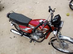 mint condition Honda cg 125 2023 exchange possible with self start bik