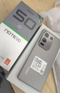 Infinix note 50 just box open
