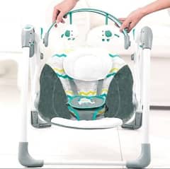 mastela deluxe portable baby swing