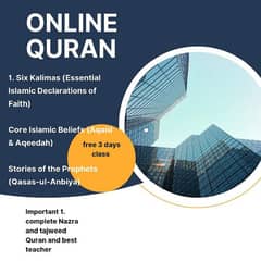 Online and home Quran tuition