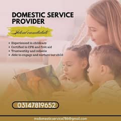 Domestic Services jobs available in Karachi
