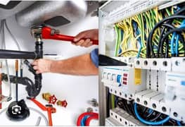 electrician& plumber available