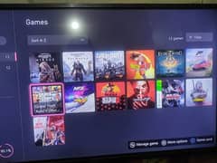 Xbox one 1 TB variant with games installed