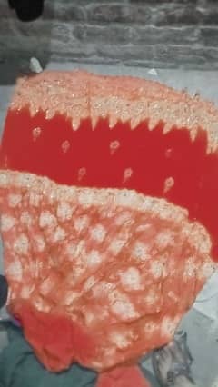 bridal langha red colour