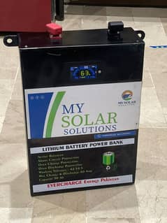 MY solar solutions Lithium Ion battery 51volt 30 ampere