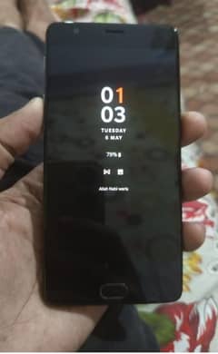 One plus 3t 10 by 10 condition 6 GB ram 64 GB MAMRY