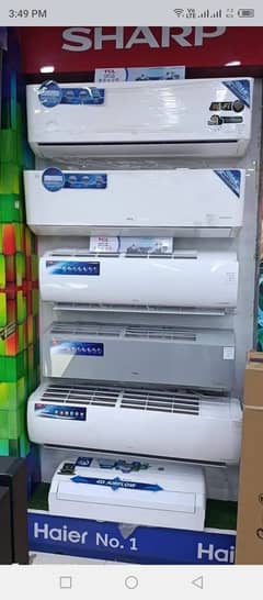 TCL AC available 1.5 ton model 18hes TCL clour white and sliver av