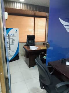 Blue area office 250 square feet mezzanine floor