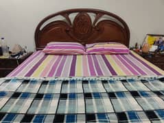 Sheesham Wood Bed set