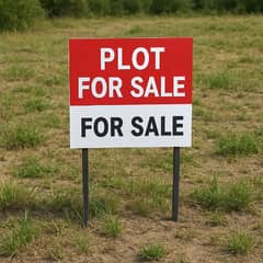 beautiful location plot main bokra. 150ft double road
