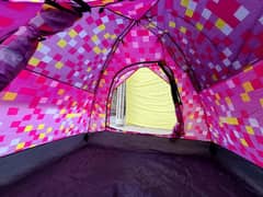 Automatic double Camping Tent for 4 People Quick Setup Waterproof