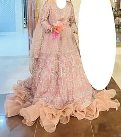 Walima Maxi Reception Dress Shaadi Marriage Event Women Girls
