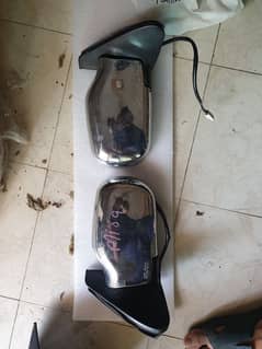 cuore elctric side  crome mirrors