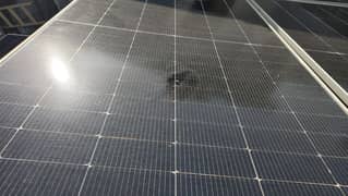 Broken glass solar panel jinko N type 580w