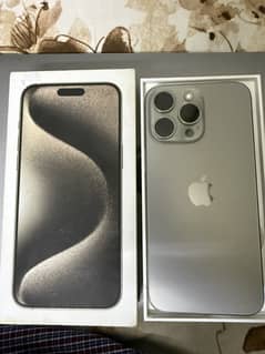 Apple I phone 15 Pro Max 256 GB PTA Approved