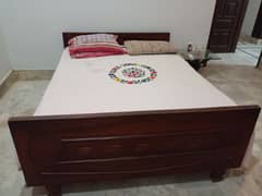 pure sheesham wood bed