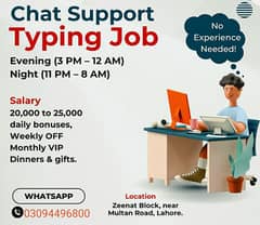 Job for matric pass students