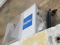 Haier ac 1 ton good condition no open no repair