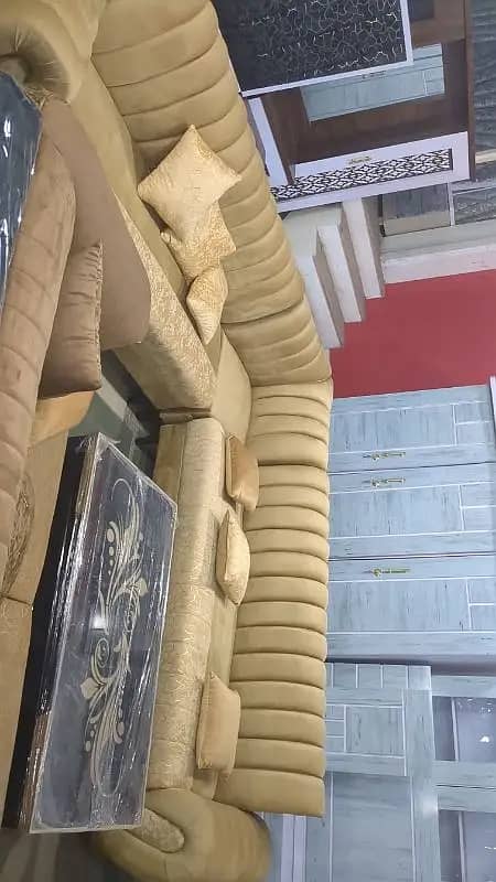 L Shape Sofa Set/Corner sofa/Sofa Set/L shape/ 4