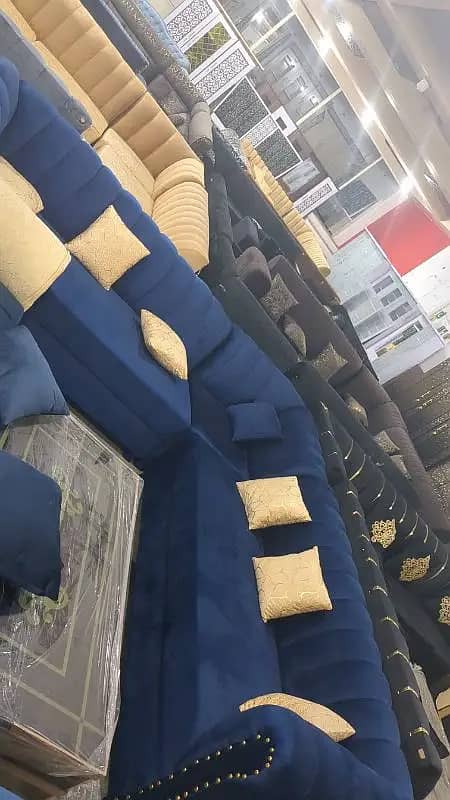 L Shape Sofa Set/Corner sofa/Sofa Set/L shape/ 9