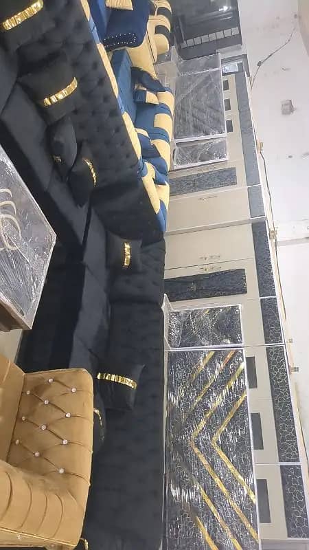 L Shape Sofa Set/Corner sofa/Sofa Set/L shape/ 10