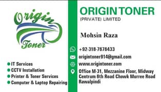Printer Repairing and Toner Refilling