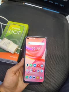 Infnix Hot 10 box chrgr 128gb