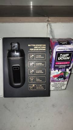 oxva v prime + oxva oneo + Drop down watermelon grapes flavour