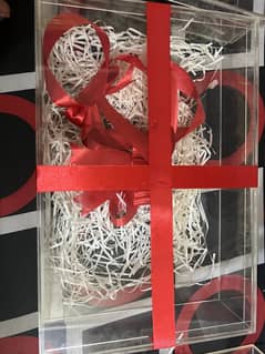 Acryl gift box