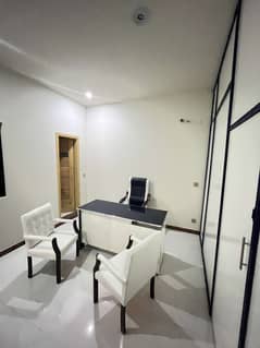 Navy Blue and White Office Furniture Chairs and Tables