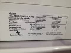 Haier 1.5 tin DC inverter AC for sale