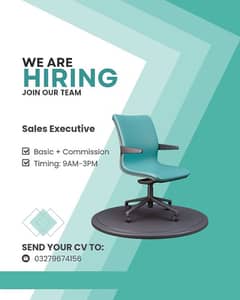 Sales Executive Job Available.