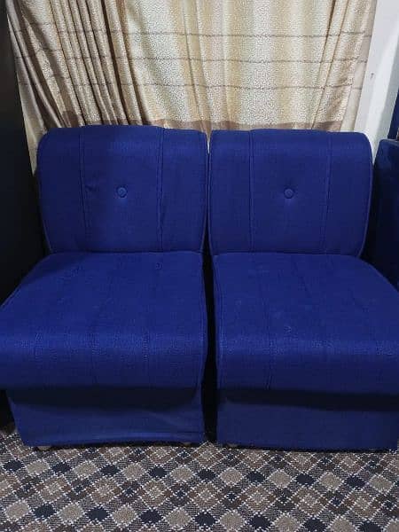 Bed, side tables, sofas, deewan and dressing table 2