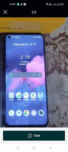 realme c17 in new condition 6/128 with box