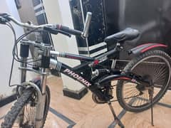 This bicycle in the image is a Phoenix Xtreme Mountain Bike model