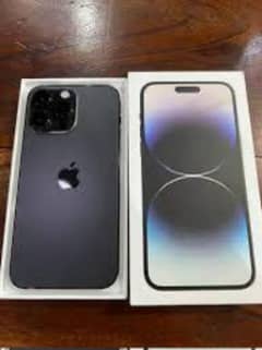 14pro max non pta with box 256gb