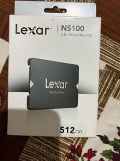 lexar 512gb ssd (New)