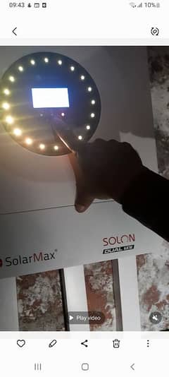 New condition, no repair,home used 6.5 kw hybrid inverter