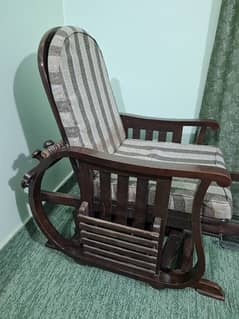 Rocking chair + dining chairs + cooking range