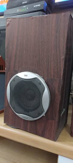 JVC 4 inch speakers with box (pair)