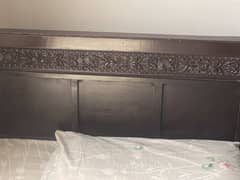 Single bed high quality pure wooden
