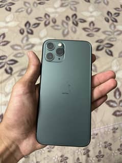 iPhone 11 Pro fctry unlock 64gb 10/8 panel change face repairable 79bt