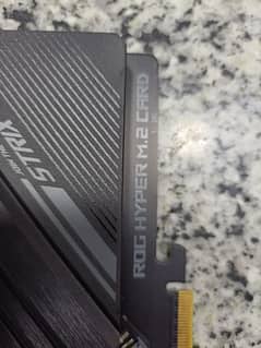 Asus ROG Hyper  NVme Extender Card
