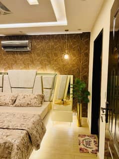 1 Bedroom VIP Full furnish flat per day available in Bahria town Lahore 0300 4561276