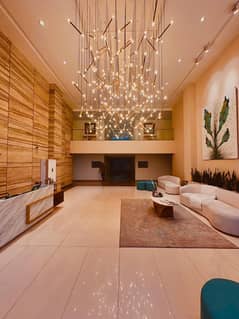 3 Bed Fully Luxury Furnished Apartment For Rent In  Zameen Opal Building Raiwind Road Lahore.